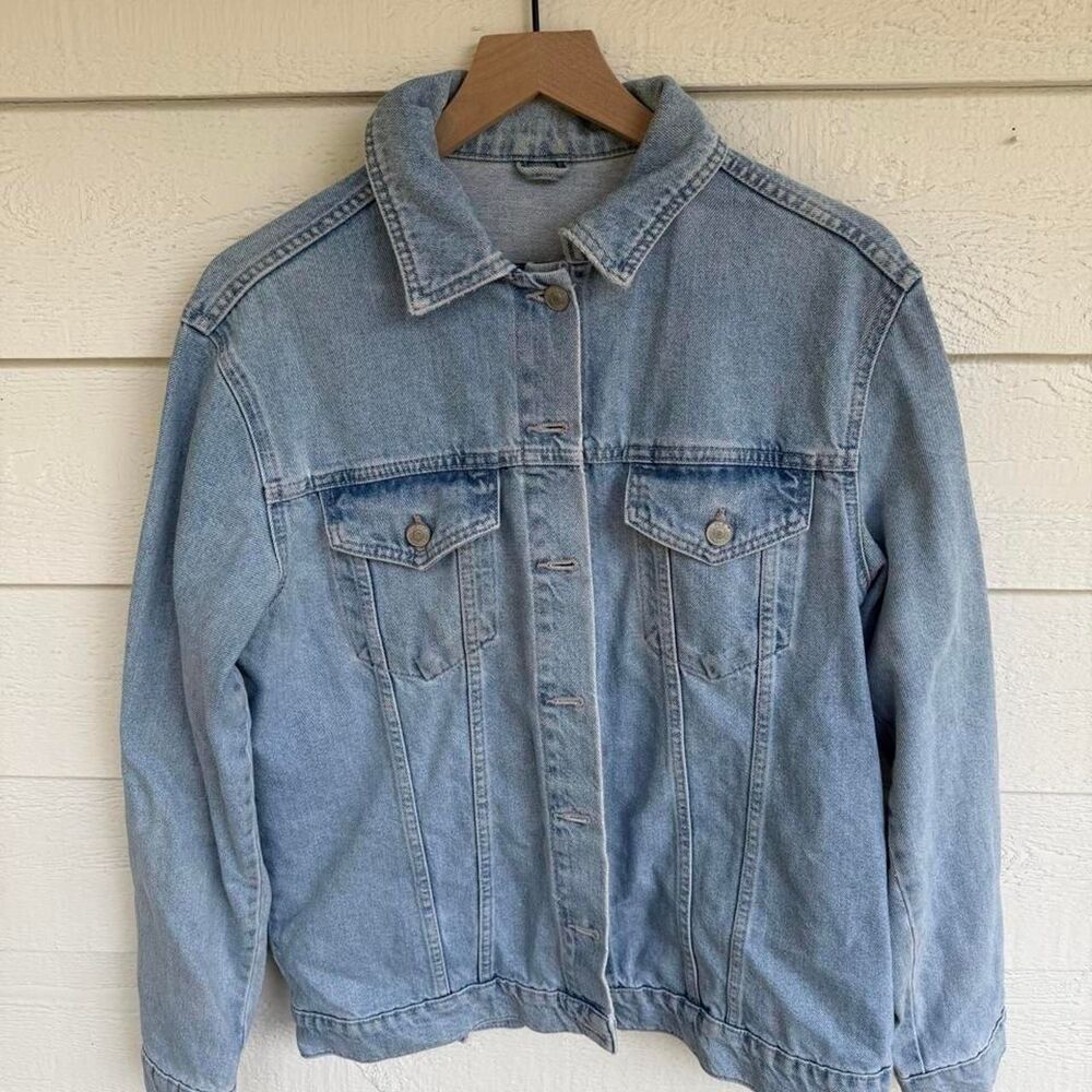 Topshop Women's Blue Jacket